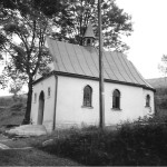 Elewacja kaplicy lata 80-te
