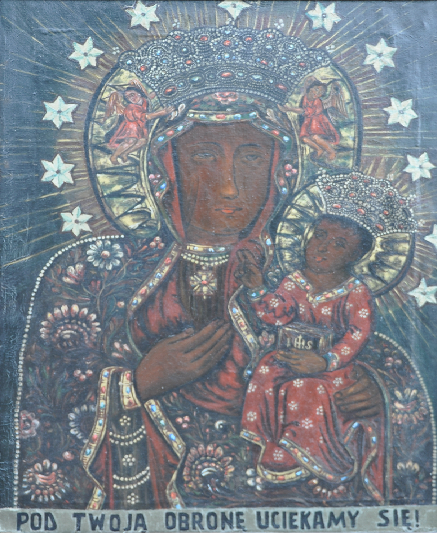 Matka Boża Częstochowska w Kaplicy Na Brzegu w Kasinie Wielkiej
