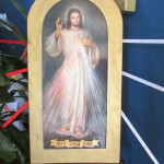 Obraz Jezusa Miłosiernego w Kaplicy Na Brzegu
