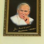 Pamiątki związane ze św. Janem Pawłem II w Kaplicy - bł. Jan Paweł II